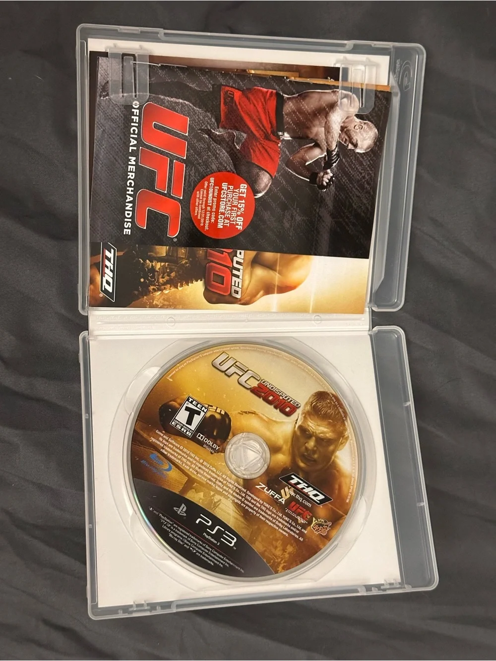 Playstation 3 ufc undisputed